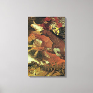 Toile La Guerre par Arnold Böcklin, Symbolisme Ancien Ar