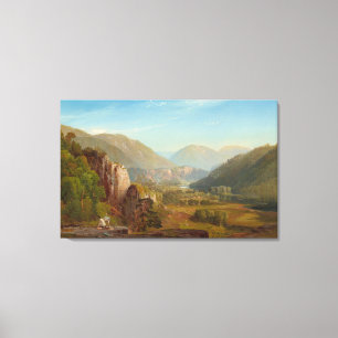 Toile La Juniata River, Pennsylvanie par Thomas Moran