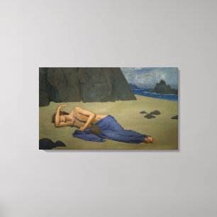 Toile La lamentation d'Orphée