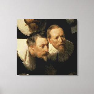 Toile La leçon d'anatomie de Dr. Nicolaes Tulp, 1632