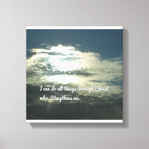 Toile La lumière du ciel