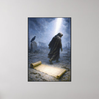 Toile "La Lumière Qui Pousse"