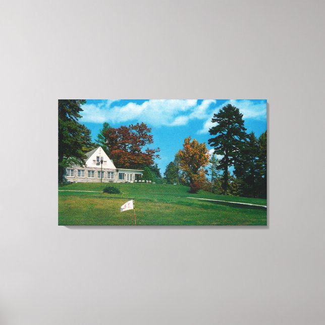 Toile La Maison du Country Club de Hendersonville (Recto)