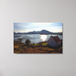 Toile La Maison Est Là Où Le Coeur Est