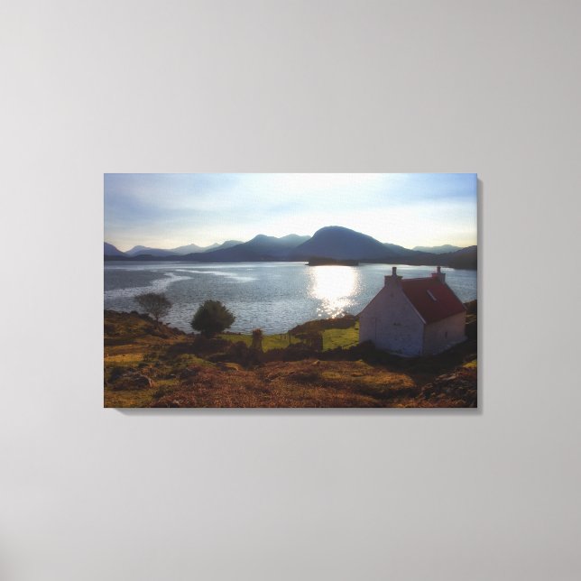 Toile La Maison Est Là Où Le Coeur Est (Recto)