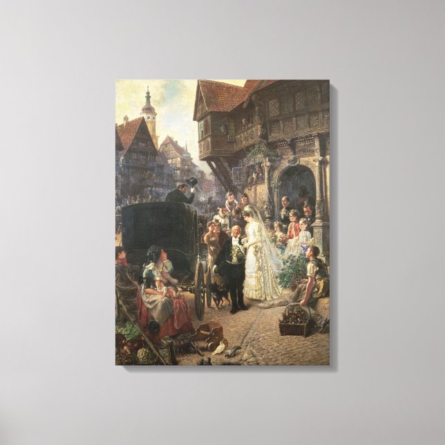 Toile La Mariée, 19ème siècle (Recto)