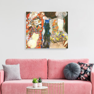 Toile La Mariée Gustav Klimt