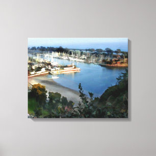 Toile La marina donnent sur Dana Point la Californie