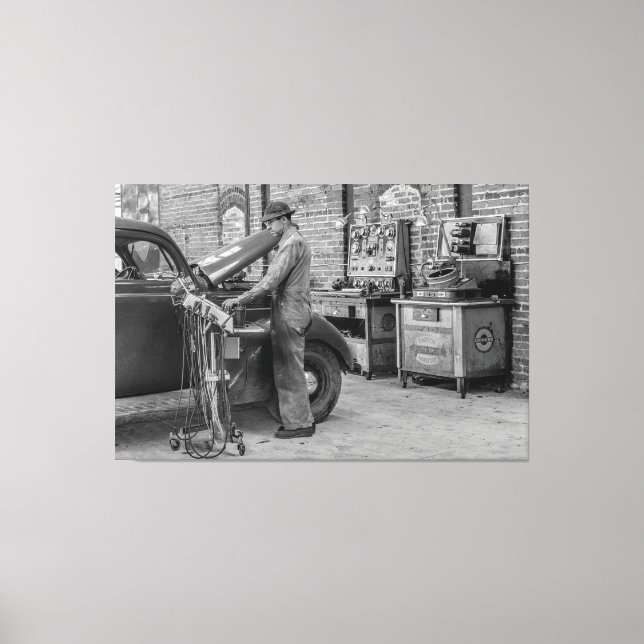 Toile La mécanique moderne 1939 (Recto)