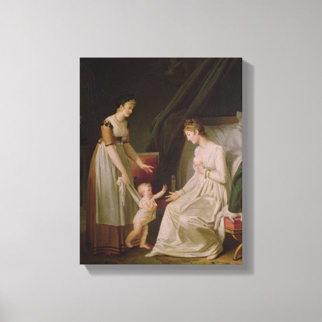 Toile La mère allaitante (Recto)