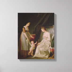 Toile La mère allaitante