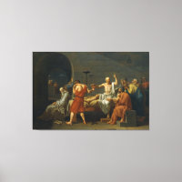 La mort de Socrate par Jacques-Louis David 1787