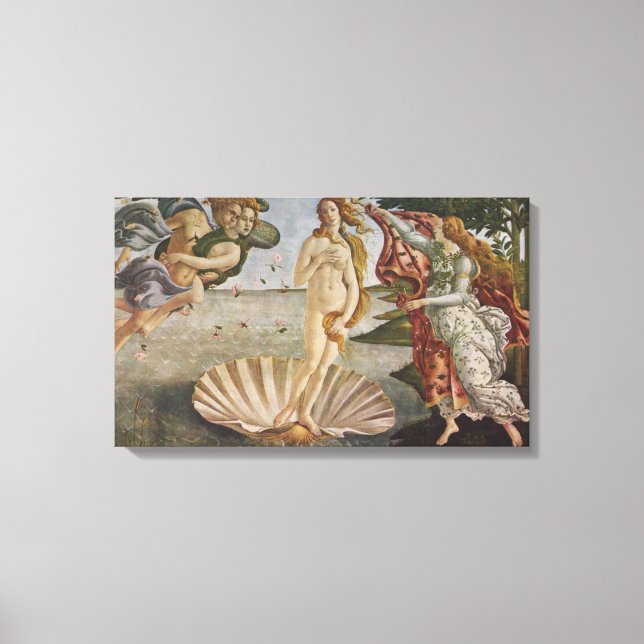Toile La naissance de Vénus Sandro Botticelli (Recto)