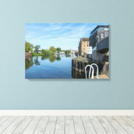 Toile La navigation sur Calder et Hebble, Wakefield