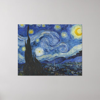 Toile La Nuit étoilée - Vincent Van Gogh