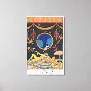 Toile La Paresse, 1924 (copie de pochoir)