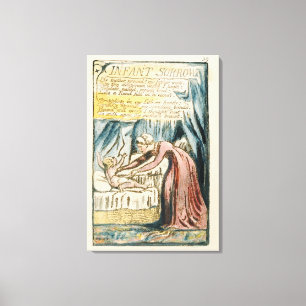 Toile "La peine infantile", plaquent 39 (Bentley 48) des