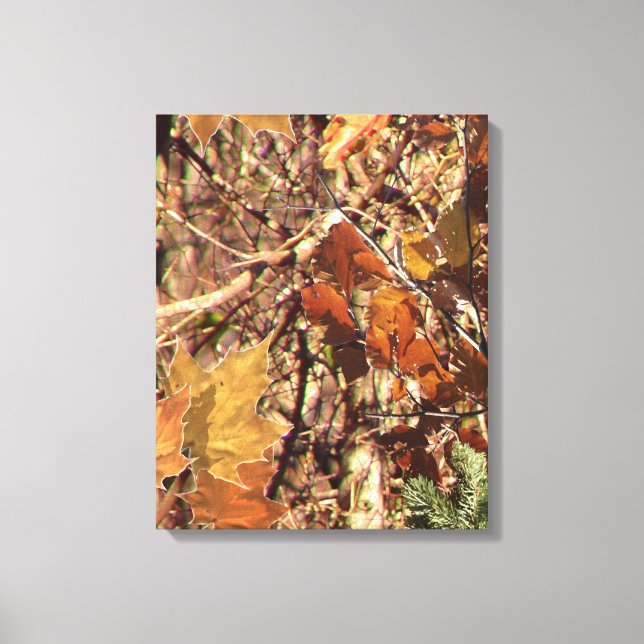 Toile La peinture Camo Camouflage Chasseur Personnaliser (Recto)