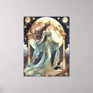 Toile la peinture magique de l'empress tarot