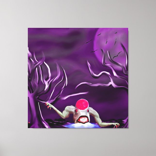 Toile La Pensée Dévoilée (Recto)