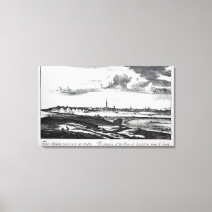 Toile La perspective de la ville de Glasgow