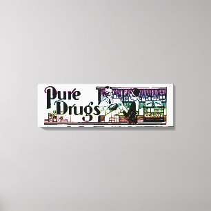 Toile La pharmacie des drogues pures 2
