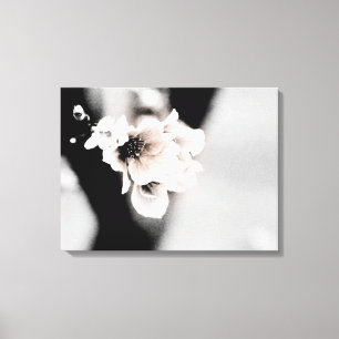 Toile La photographie florale passée du ressort  