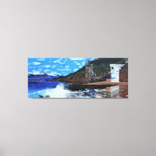 Toile La plage de Victoria au sud Laguna