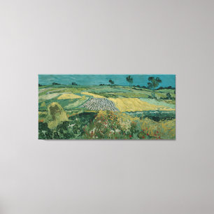Toile La plaine d'Auvers - Vincent van Gogh