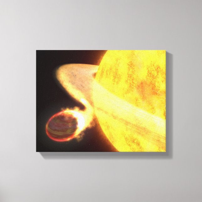 Toile La planète connue la plus chaude de la Voie Lactée (Recto)