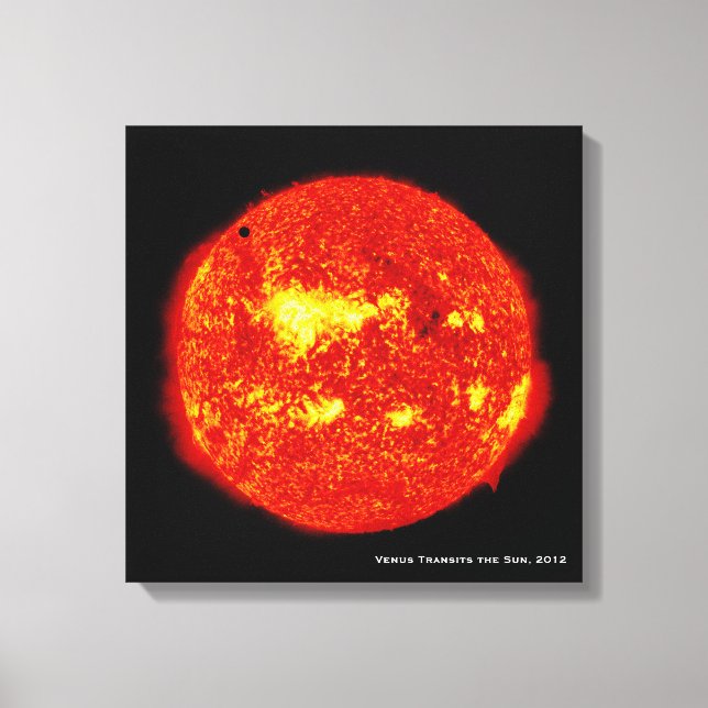 Toile La planète Vénus transite le soleil, Hi-Res (Recto)