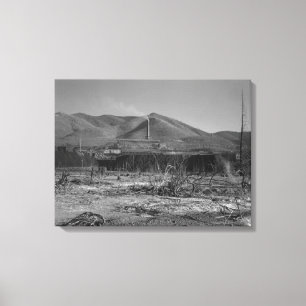 Toile La plus grande mine d'avance dans le monde -