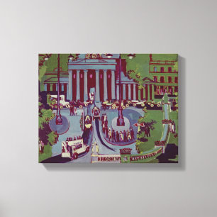 Toile La Porte de Brandebourg, Berlin, 1929
