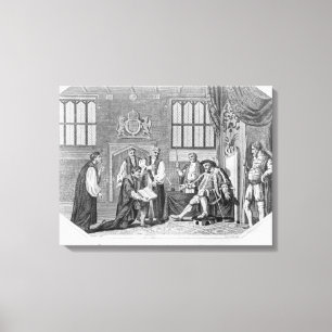 Toile La première traduction en anglais de la bible