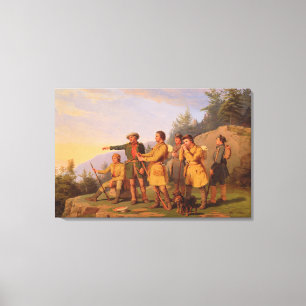 Toile La première vue de Boone du Kentucky