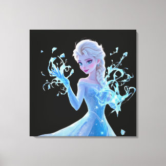 Toile La puissance magique de la reine des glaces