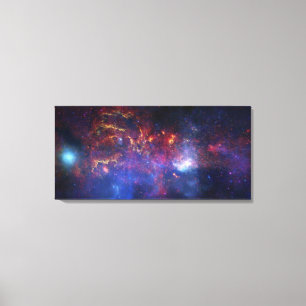 Toile La région Centre de la galaxie de manière laiteu