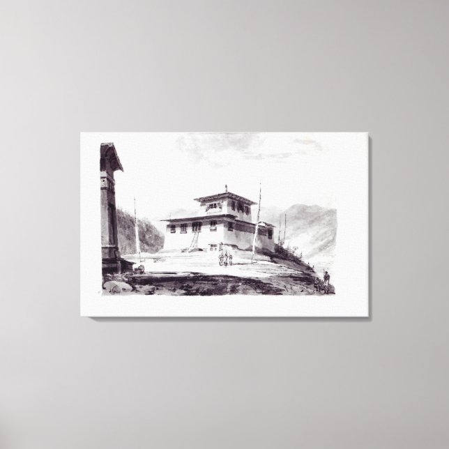 Toile La Résidence de Lam Glassa-too (Recto)