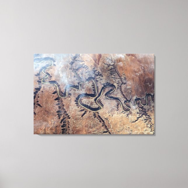 Toile La Rivière Verte Et Ses Canyons Tributaires Dans L (Recto)