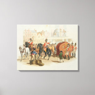 Toile La roue de loterie, gravée par l'artiste, 1805 (a