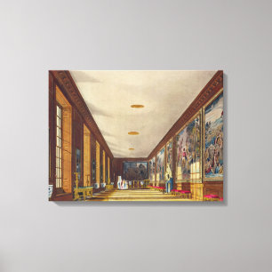 Toile La salle de boule, Hampton Court, 'de l'histoire