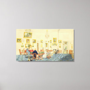 Toile La salle d'hiver dans la Chambre de l'artiste à