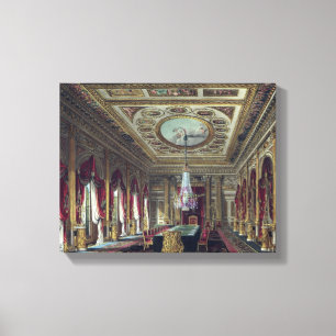 Toile La salle du Trône, Carlton House, de "L'Histoire