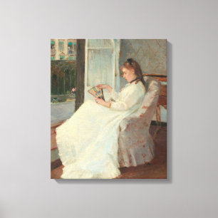Toile La soeur de l'artiste à la fenêtre, 1869