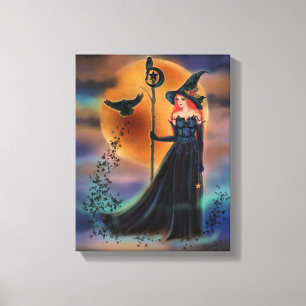 Toile La sorcière de Renee Lavoie
