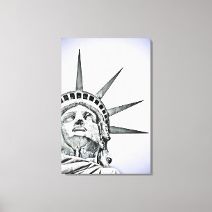 Toile La statue de la liberté