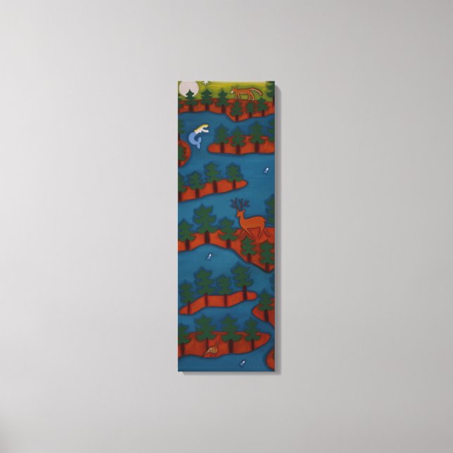 Toile La Terre des Mille Îles 2007 (Recto)