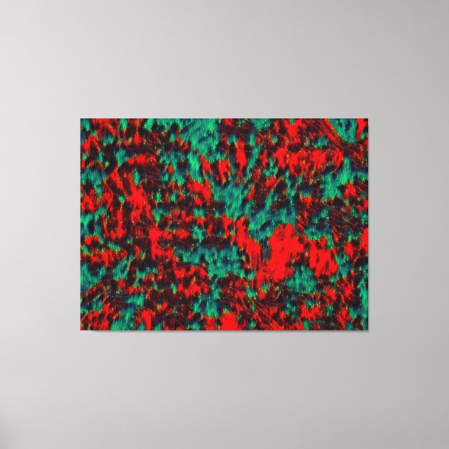 Toile La théorie du chat de Schrodinger à l'Abstraite hu (Recto)