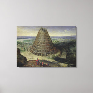 Toile La tour de Babel, 1594