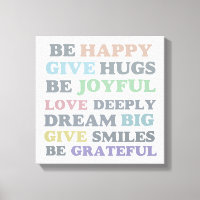 La Typographie Inspirante Soyez Heureux